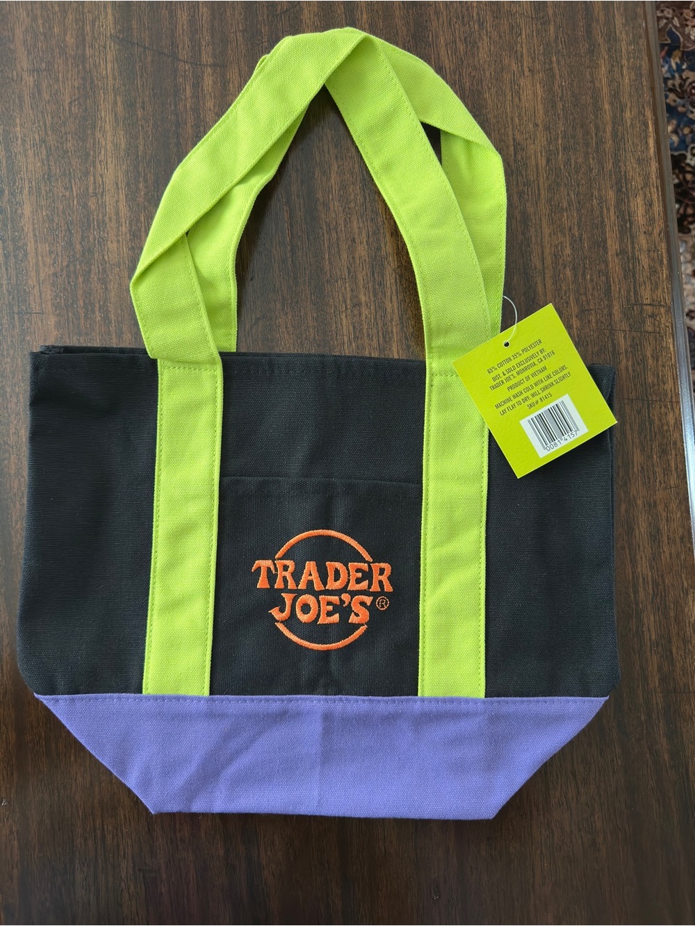 Trader Joe’s Multi-Color 2026 Trick or Treat Mini Tote